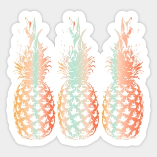 Paradise Pineapples Sticker